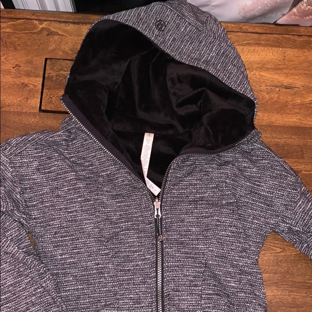 Lululemon Gray Fleece Jacket